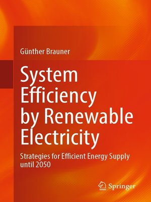 cover image of System Efficiency by Renewable Electricity